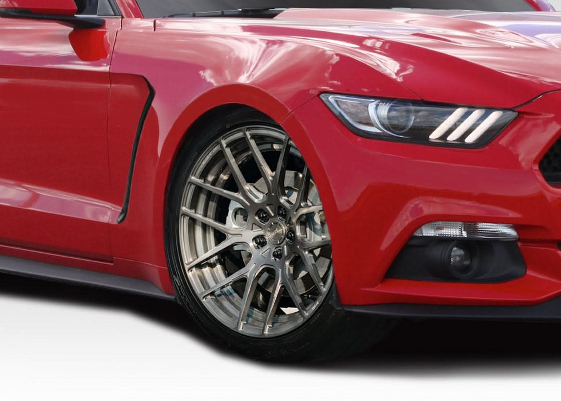 2015-2017 Ford Mustang GT350 Look Fenders - 2 Piece - FRP