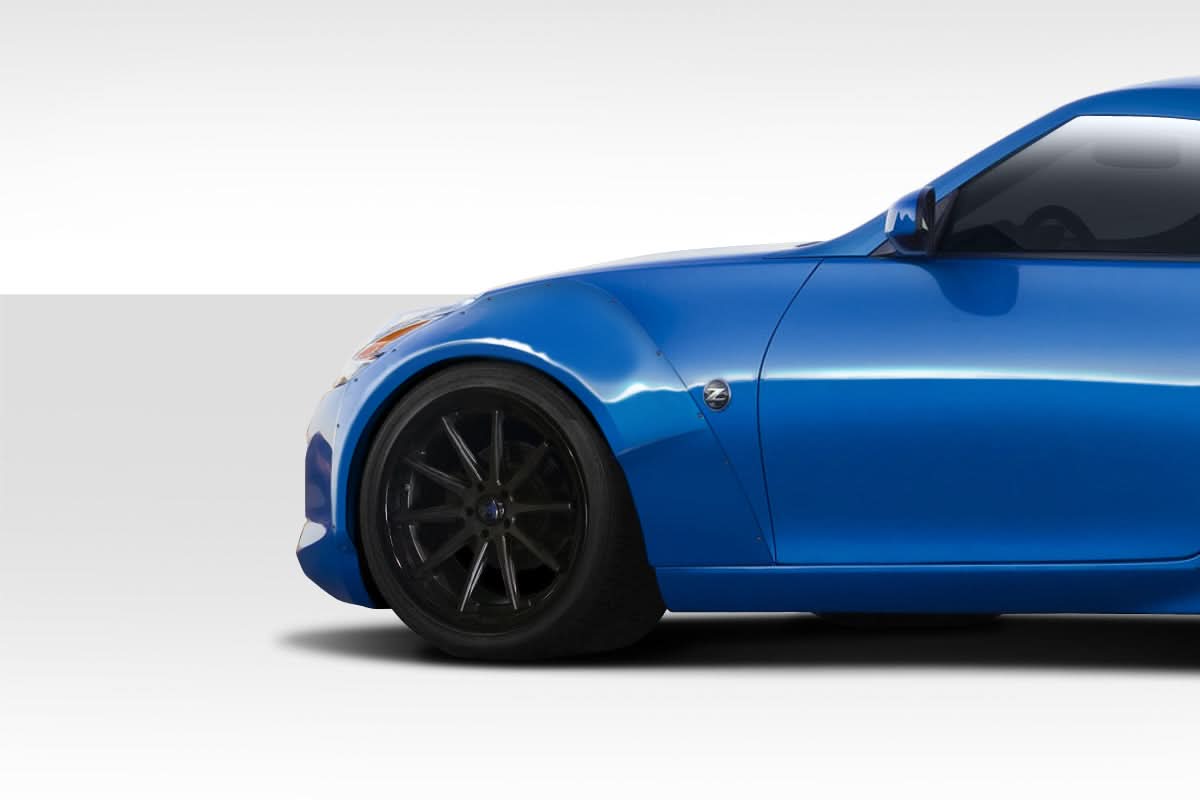 2009-2020 Nissan 370Z Circuit Style Fender Flares Kit - 4 Piece