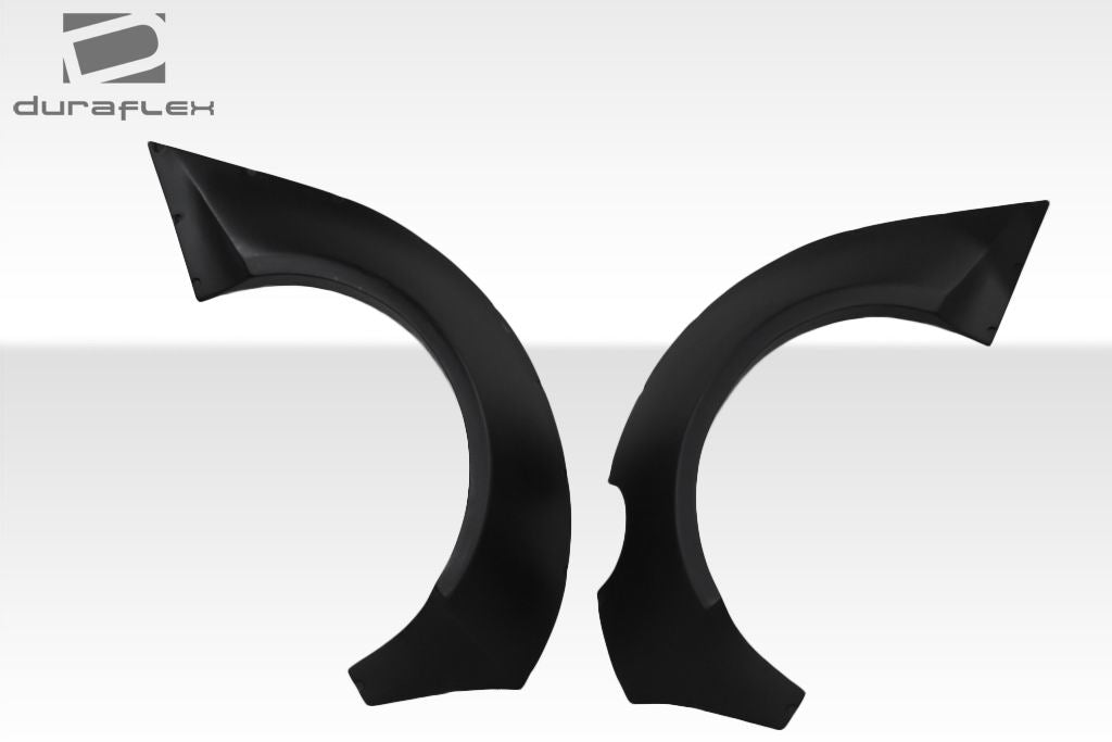 2009-2020 Nissan 370Z Circuit Style Rear Fender Flares - 2 Piece FRP