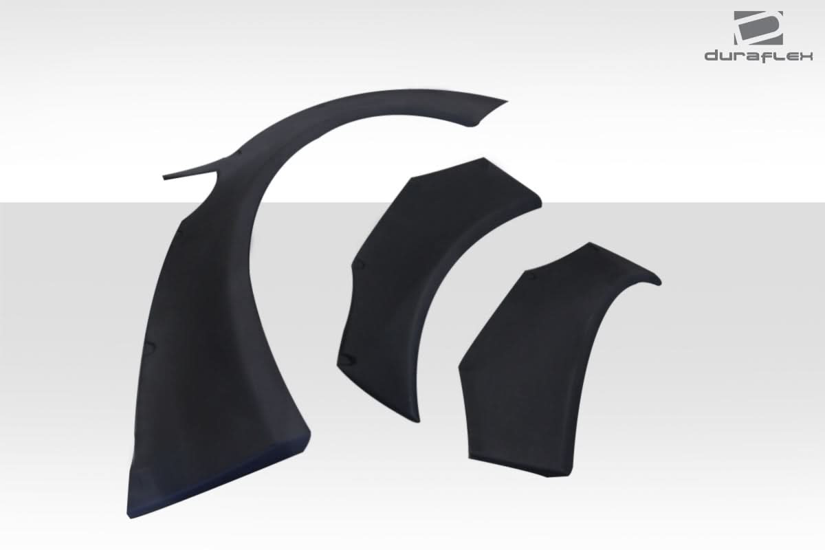 2008-2013 BMW M3 Circuit Style Wide Body Front Fender Flares - FRP