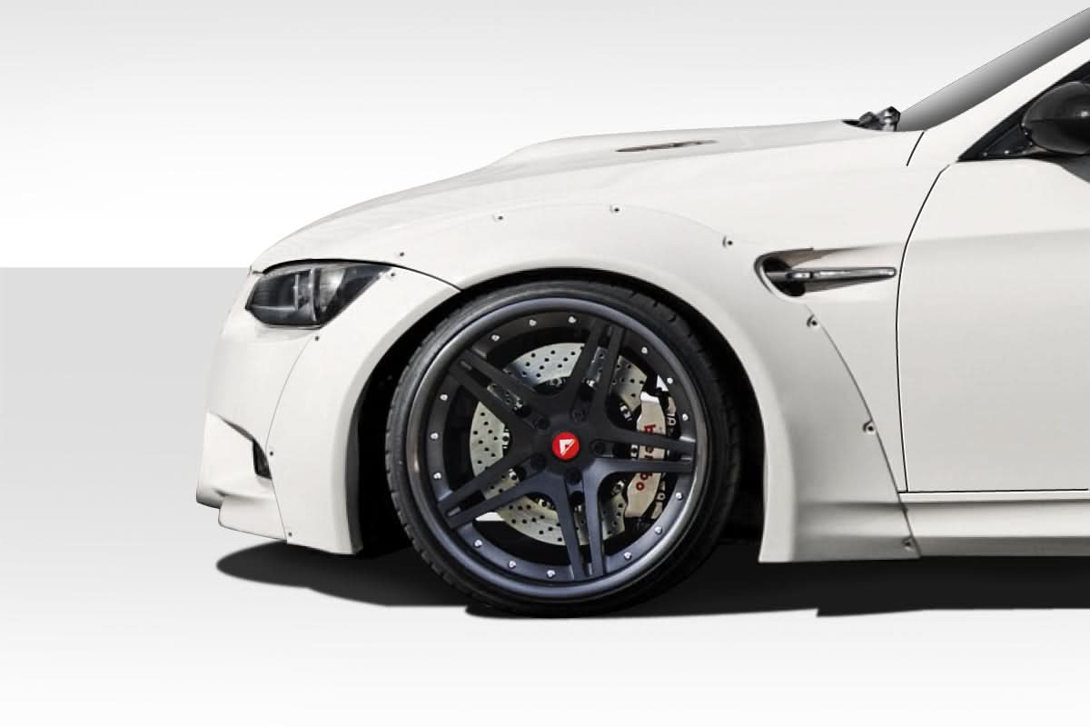 2008-2013 BMW M3 Circuit Style Wide Body Kit 8 Piece - FRP