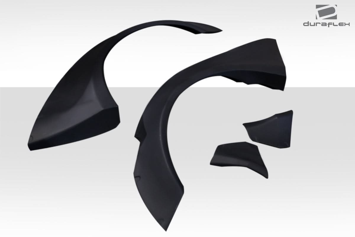2008-2013 BMW M3 Circuit Style Wide Body Rear Fender Flares - FRP