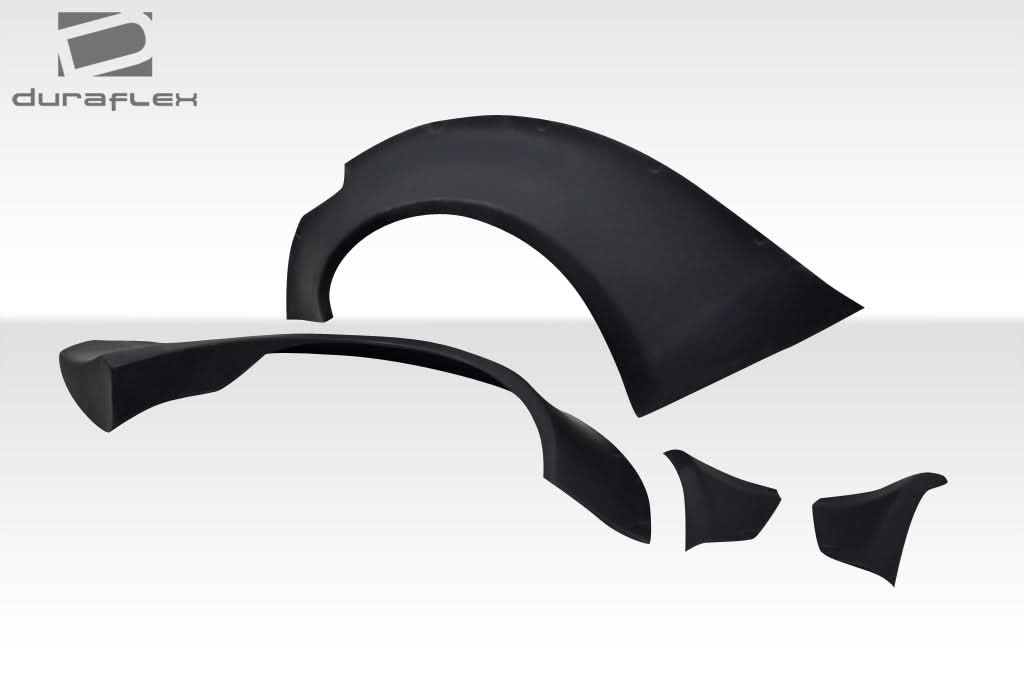 2008-2013 BMW M3 Circuit Style Wide Body Rear Fender Flares - FRP