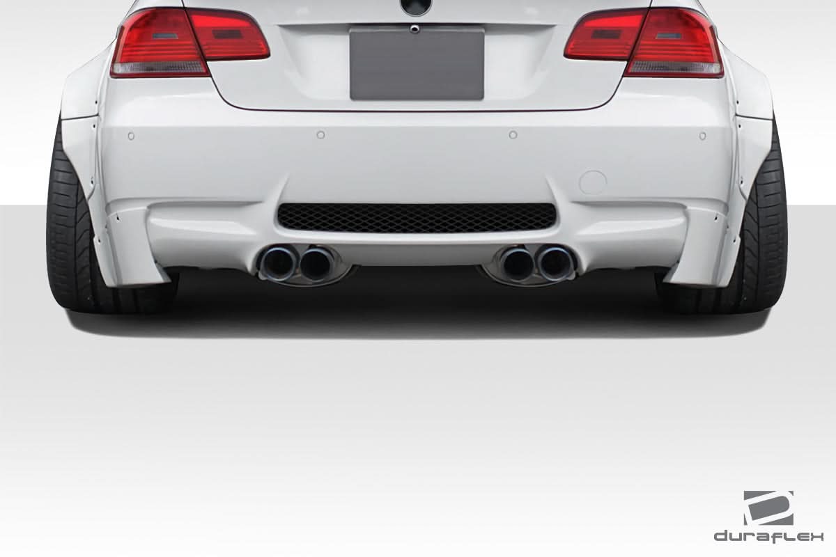 2008-2013 BMW M3 Circuit Style Rear Bumper Extensions - 2 Piece
