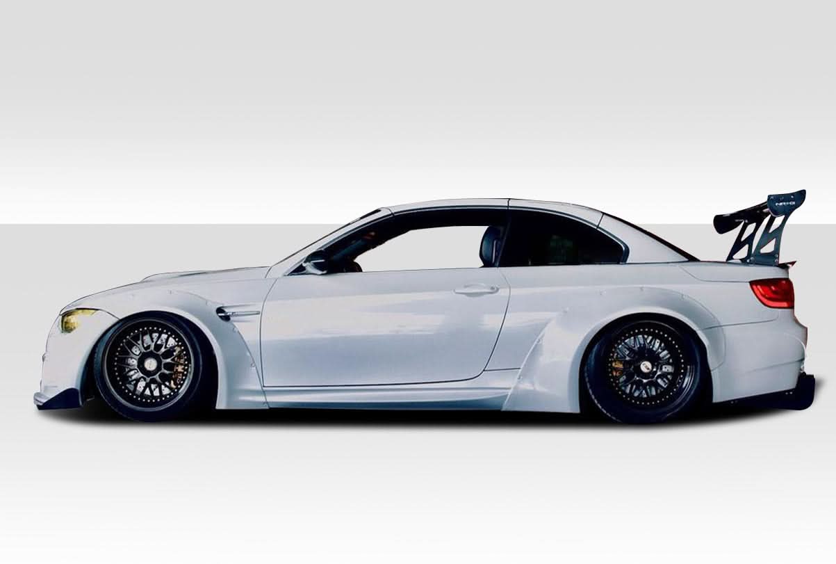 2008-2013 BMW M3 Circuit Style Wide Body Kit 8 Piece - FRP