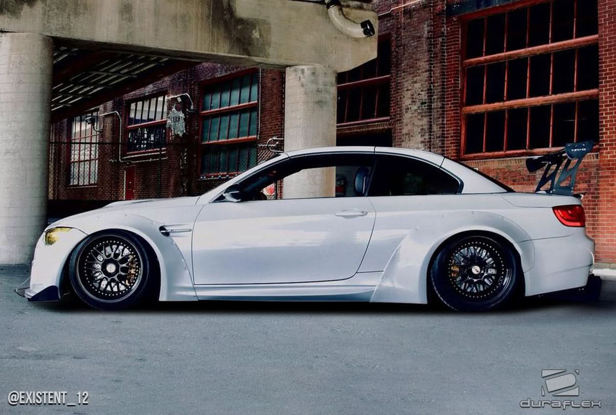2008-2013 BMW M3 Circuit Style Wide Body Kit 8 Piece - FRP