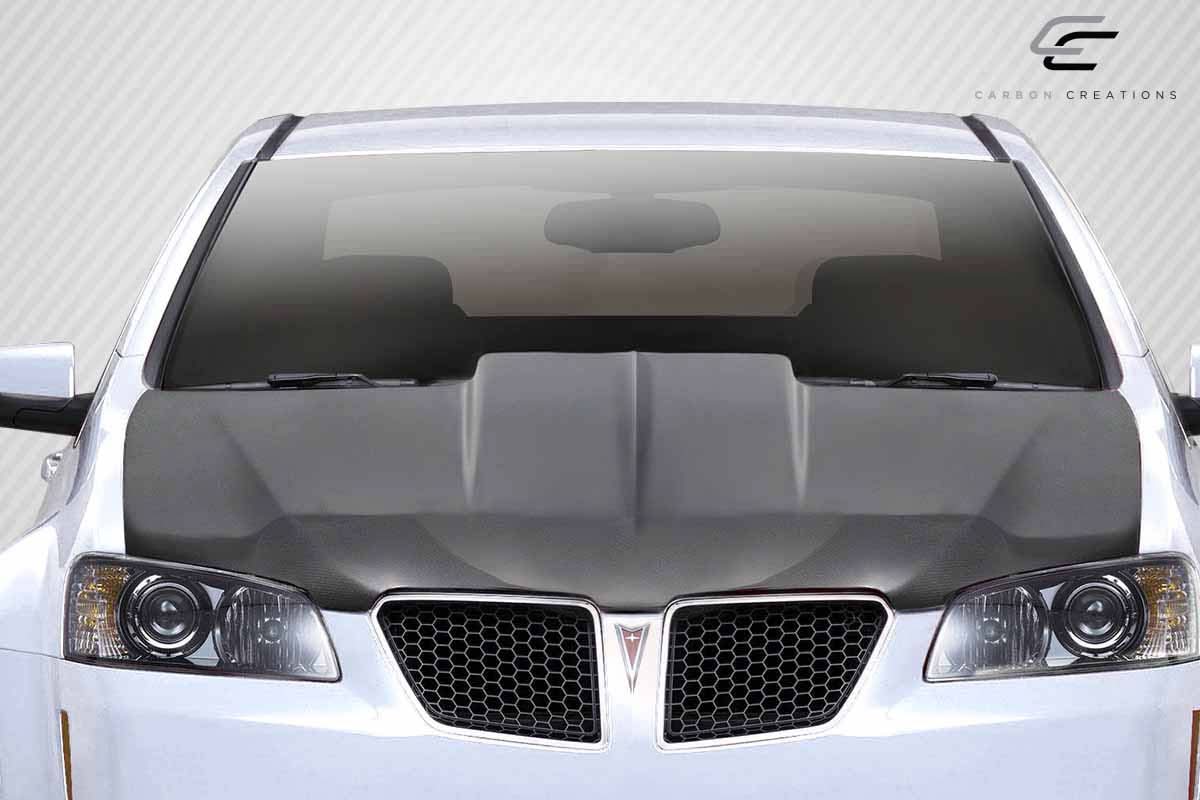 2008-2009 Pontiac G8 LE Style Cowl Hood - Carbon Fiber