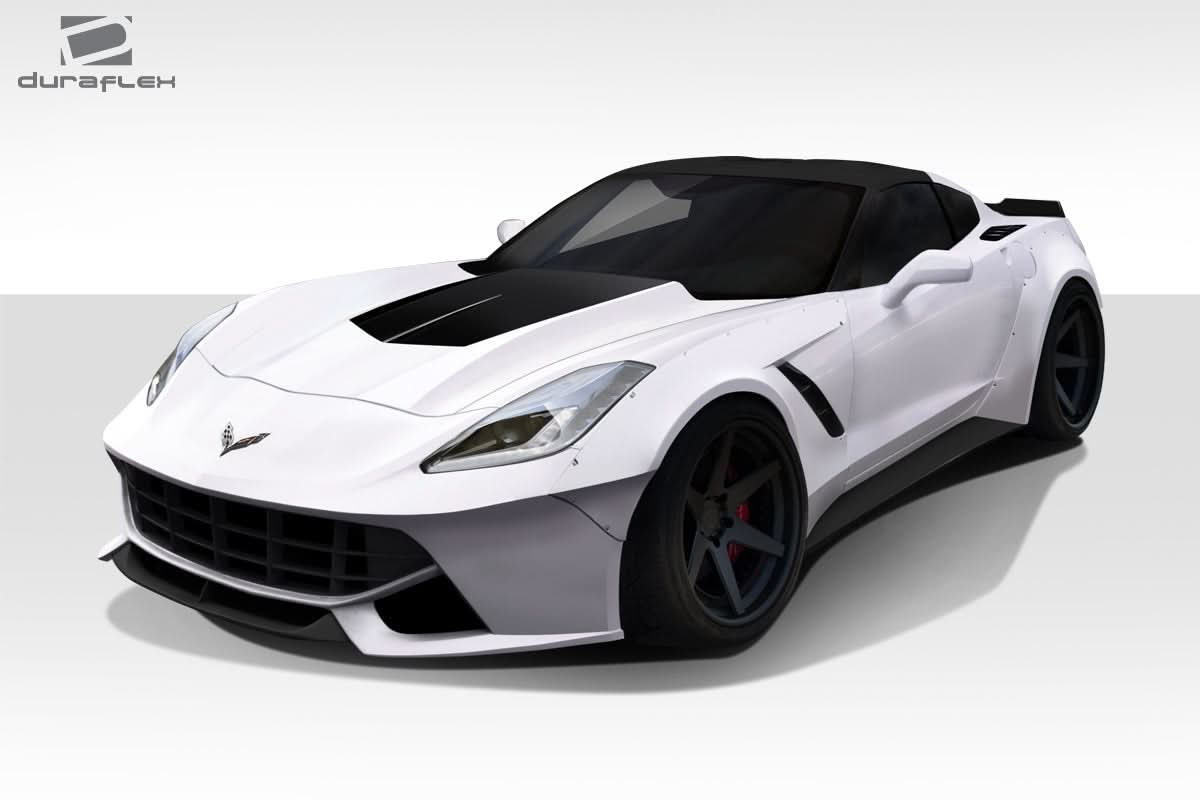 2014-2019 Chevrolet Corvette C7 Gran Veloce Style Hood - FRP