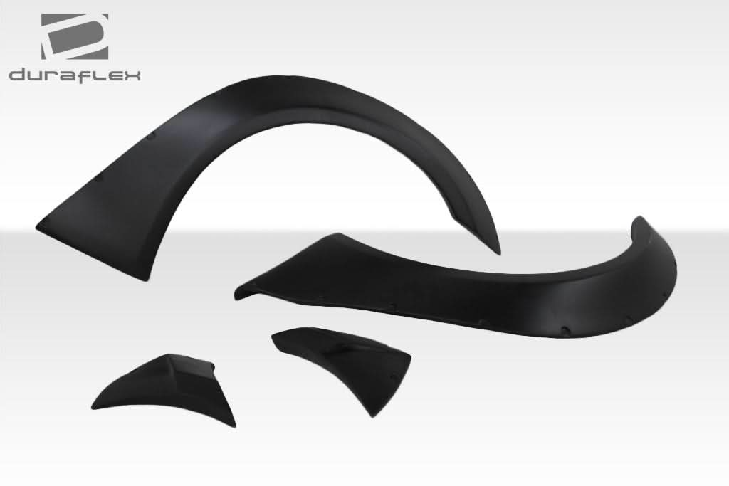 2008-2015 Infiniti G37 Q60 Circuit Style Front Fender Flares - FRP
