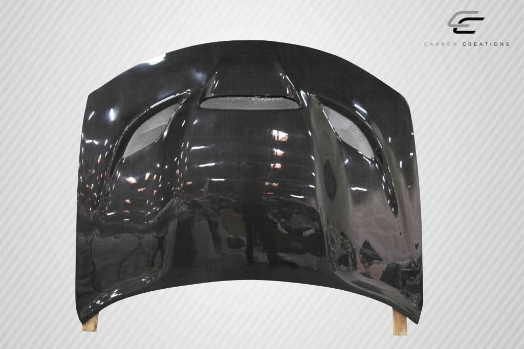 2015-2023 Dodge Charger Dritech Hellcat Look Hood - Carbon Fiber