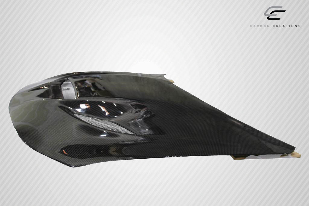 2015-2023 Dodge Charger Carbon Creations Dritech Hellcat Look Hood - 1 Piece