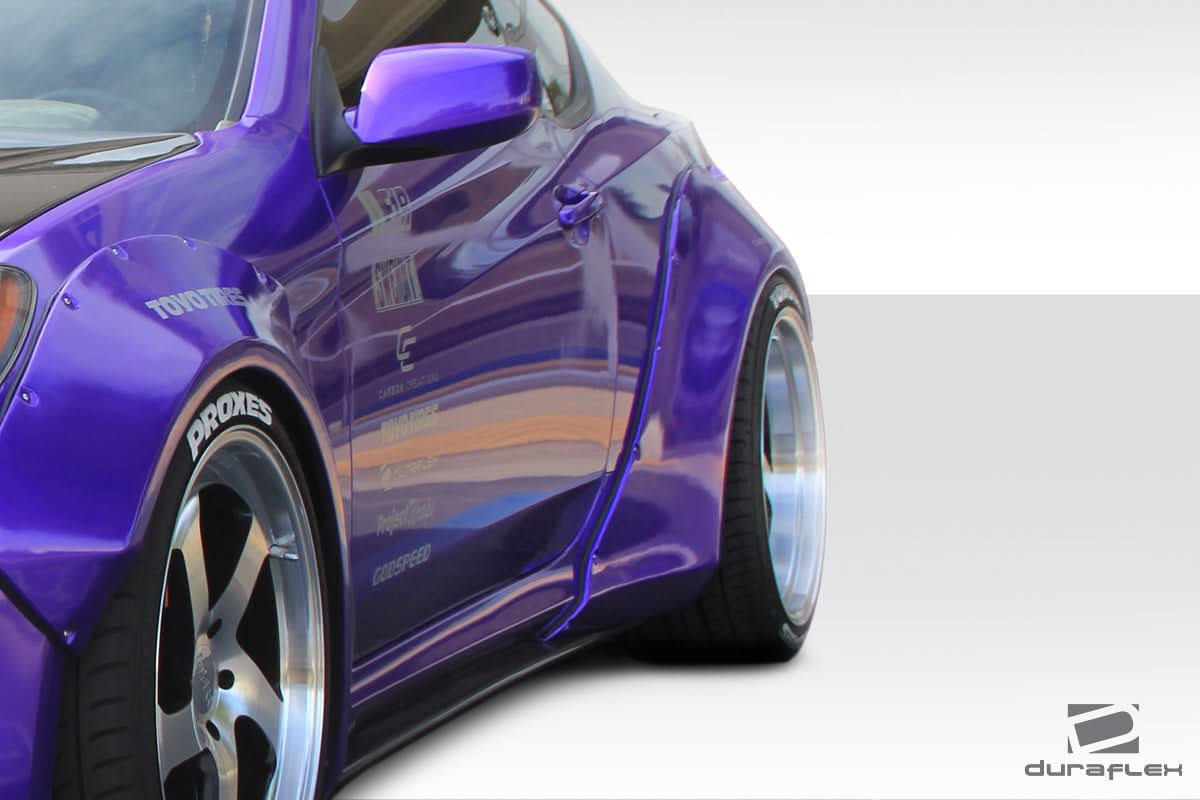 2010-2016 Hyundai Genesis Coupe Circuit Style 75MM Rear Fender Flares