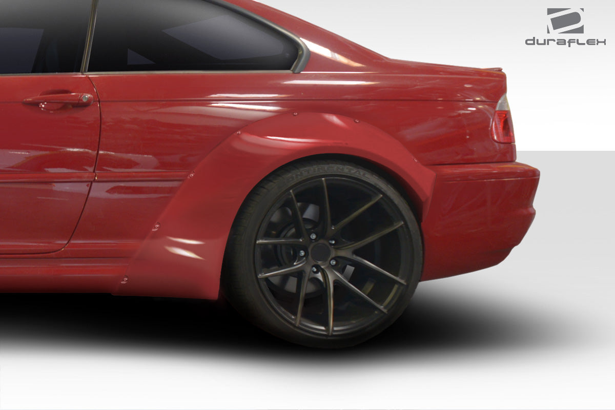 2001-2006 BMW M3 Circuit Style 50mm Fender Flares Kit - FRP