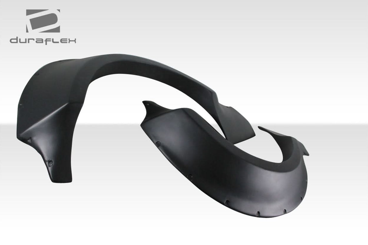 2005-2009 Ford Mustang Circuit Style Wide Body Rear Fender Flares - FRP