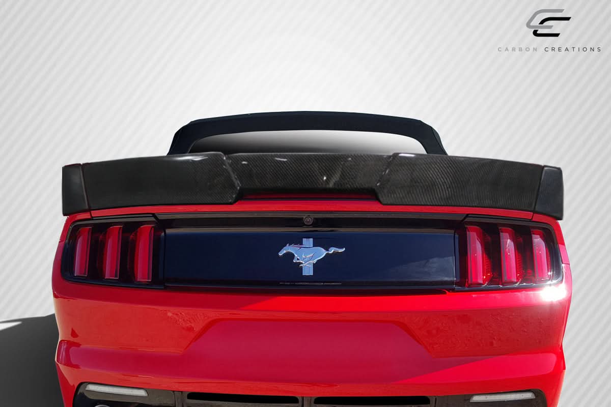 2015-2023 Ford Mustang Convertible Grid Style Rear Wing Spoiler - 3 Piece
