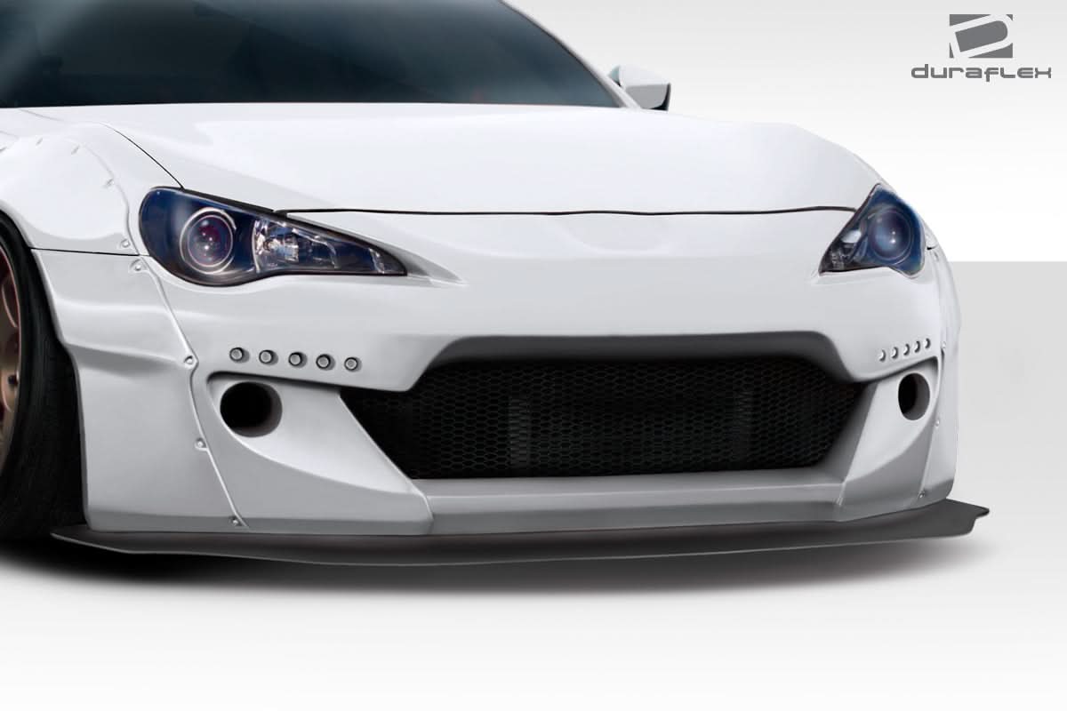 2013-2020 Subaru BRZ GT500 V2 Style Front Splitter - FRP