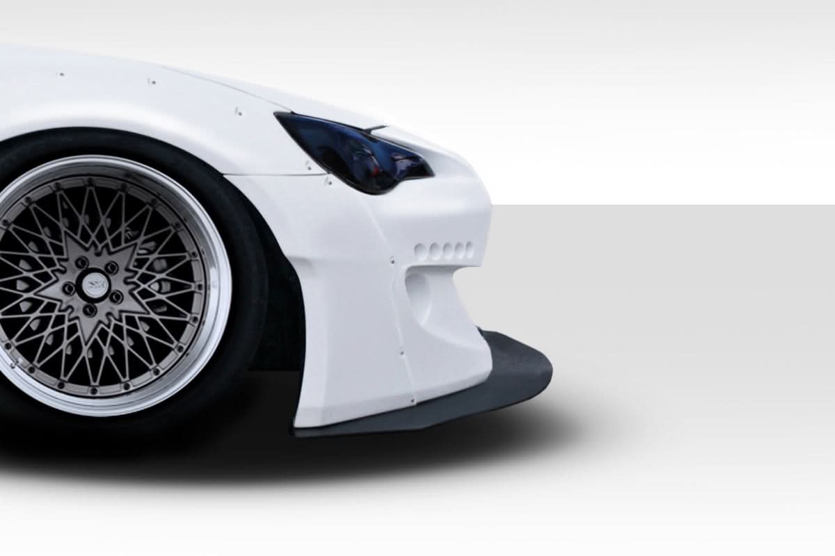 2013-2020 Subaru BRZ GT500 V2 Style Front Splitter - FRP