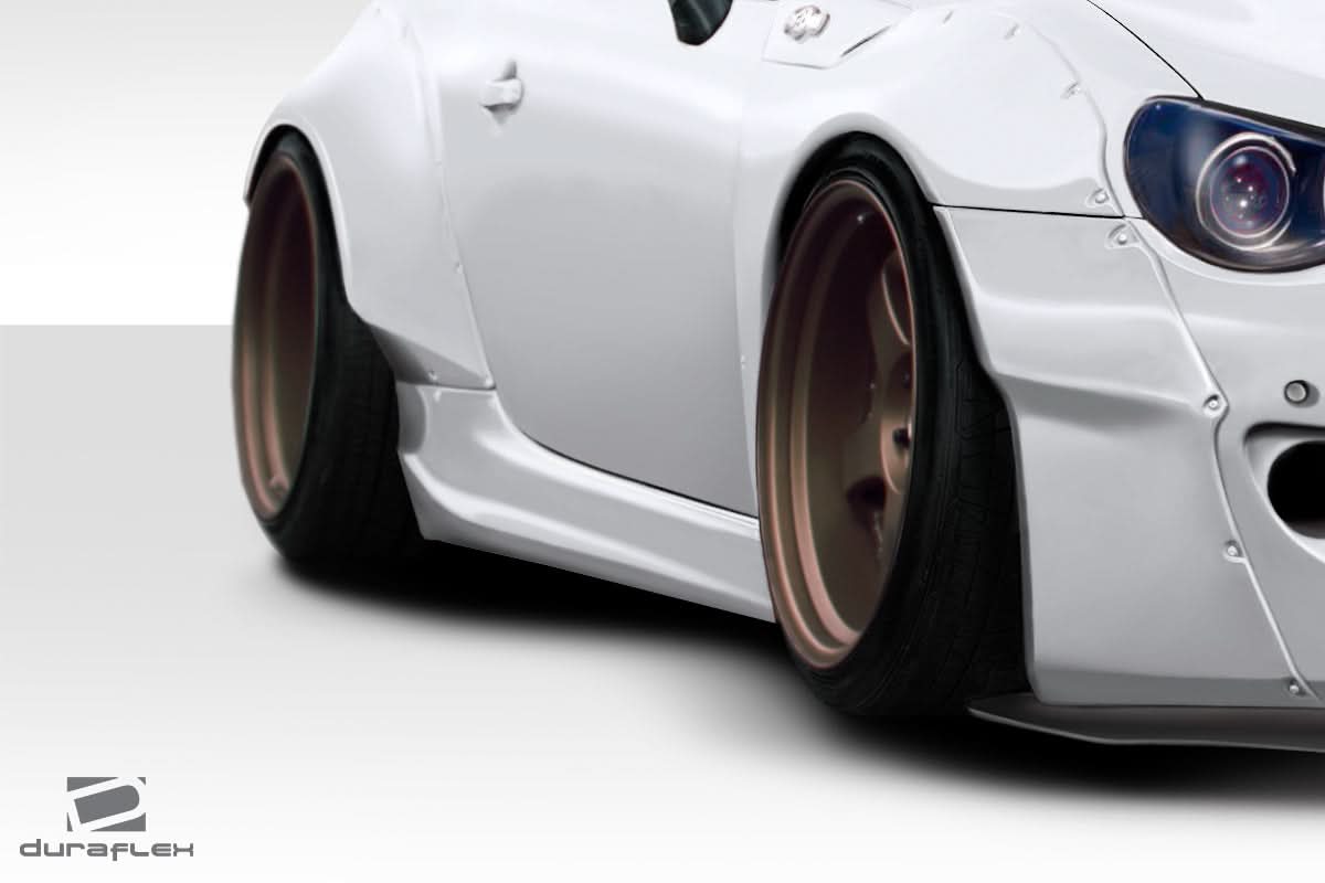 2013-2020 Toyota 86 GT500 V2 Style Side Skirt Rocker Panels - FRP