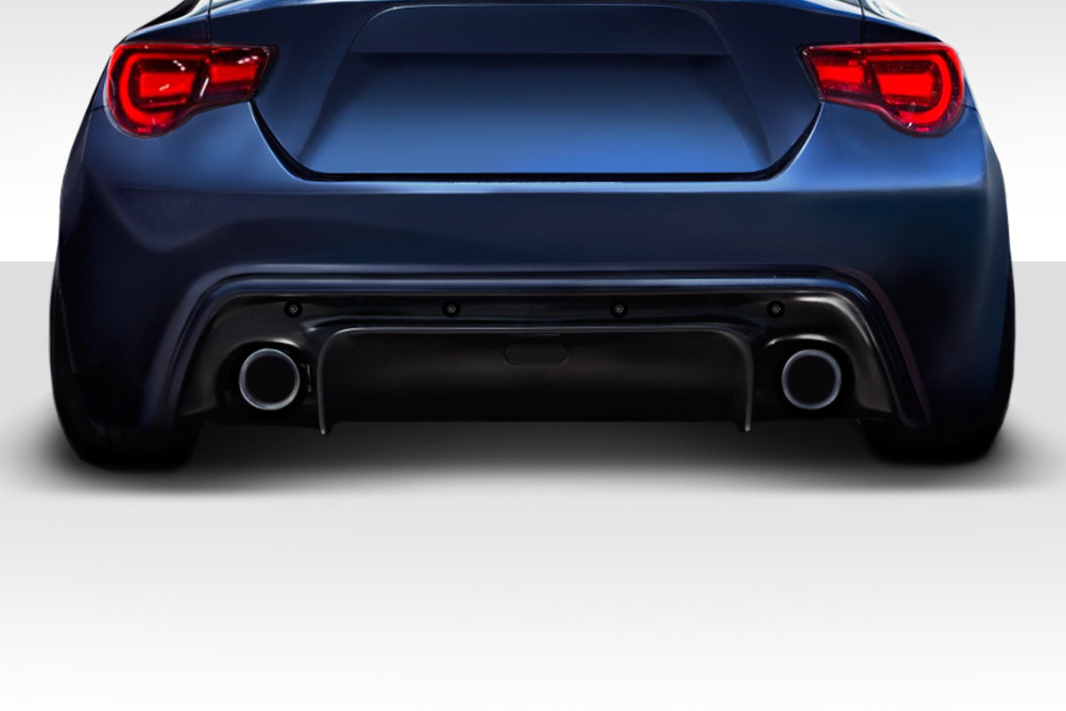 2013-2020 Toyota 86 GT500 V2 Style Rear Diffuser - FRP