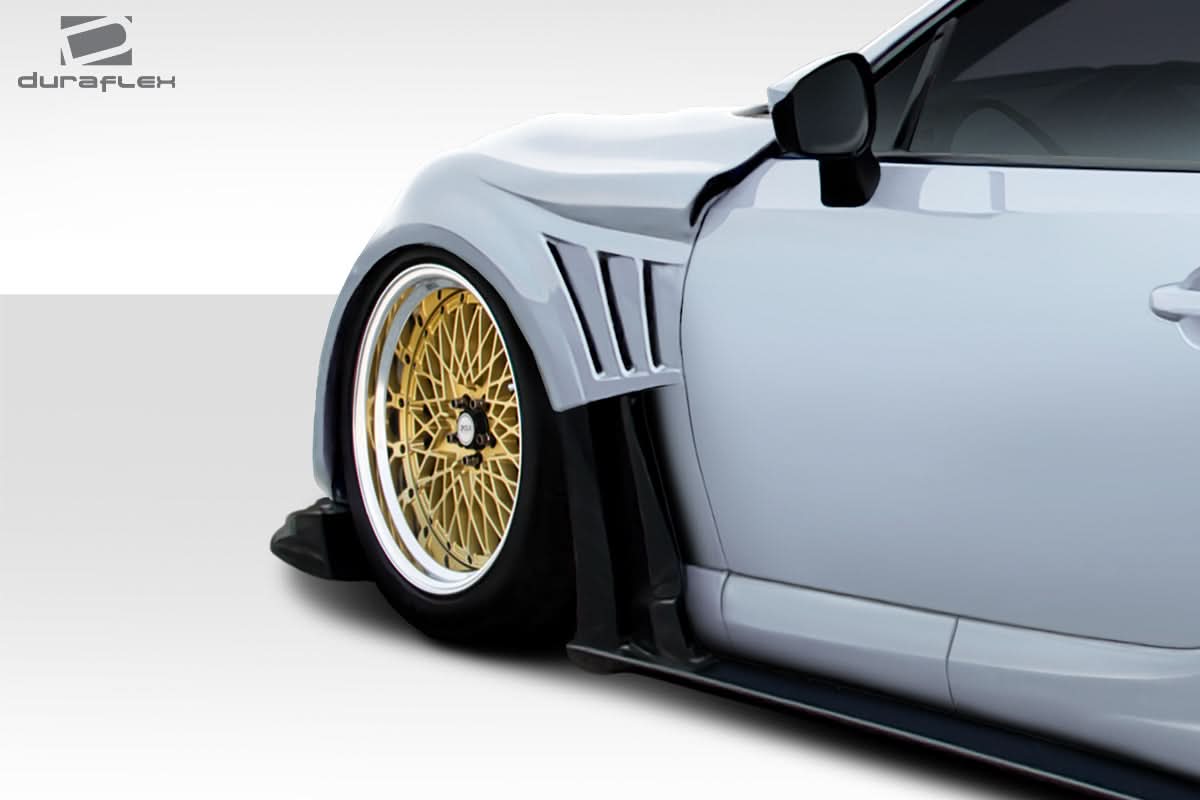 2013-2020 Scion FR-S VR-S Style Wide Body Front Fenders - 4 Piece