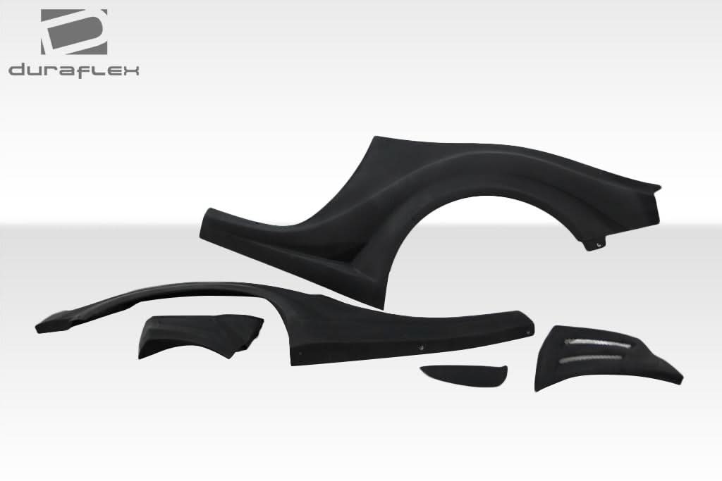 2013-2020 Toyota 86 VR-S Style Wide Body Rear Fender Flares - FRP