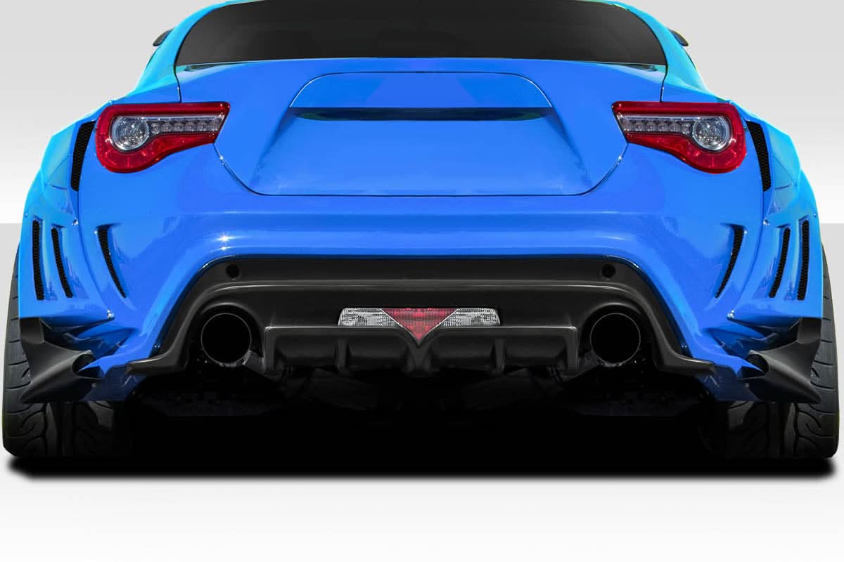 2013-2020 Toyota 86 VR-S Style Wide Body Rear Bumper - 4 Piece