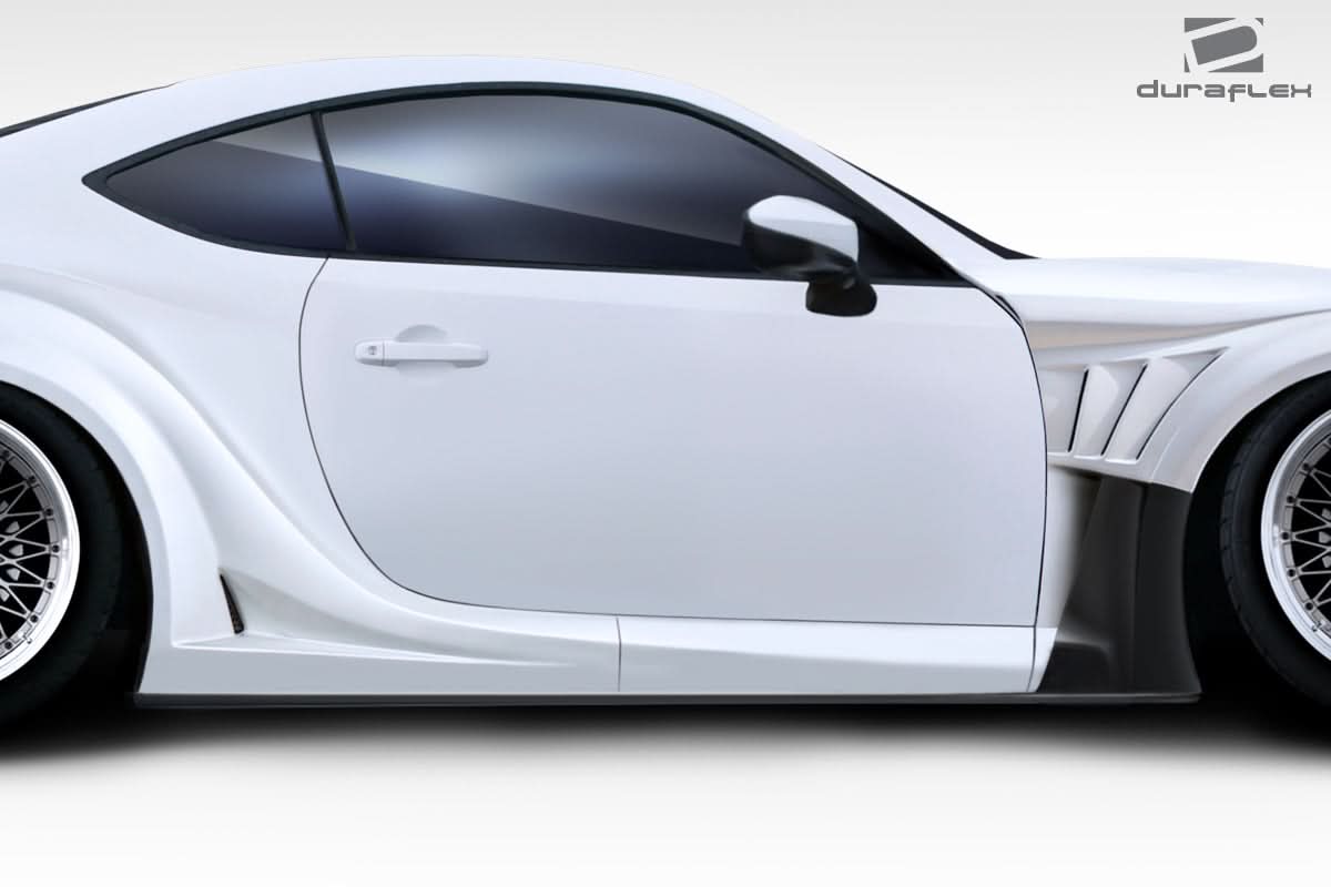 2013-2020 Scion FR-S VR-S Style Wide Body Side Skirts - 4 Piece