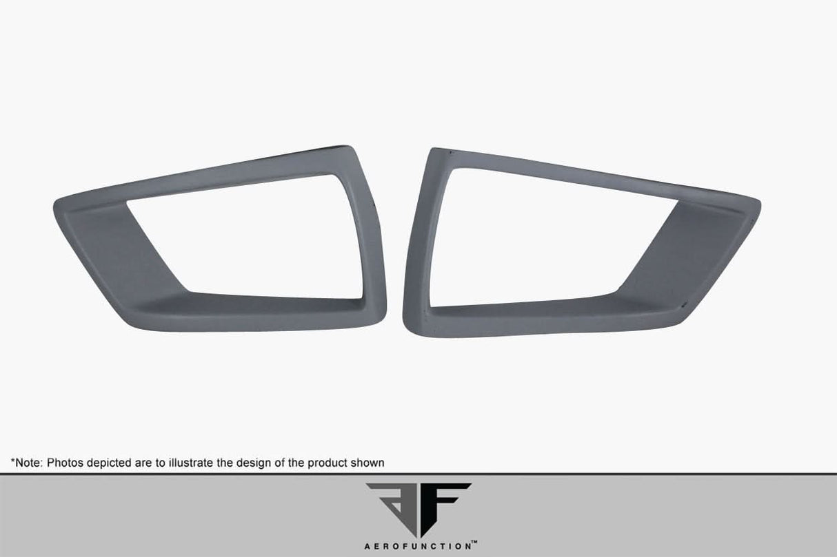 2014-2018 BMW X5 AF-1 Style Wide Body Front Bumper Air Intake - FRP