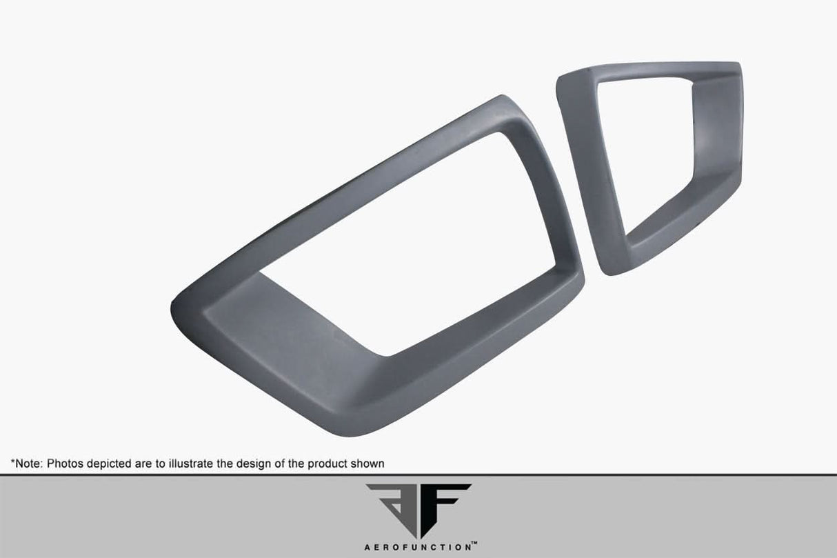2014-2018 BMW X5 AF-1 Style Wide Body Front Bumper Air Intake - FRP