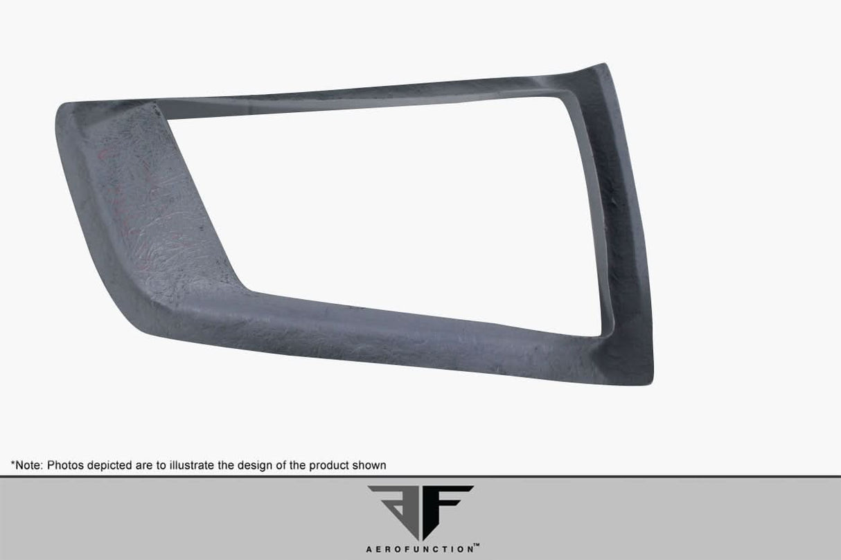 2014-2018 BMW X5 AF-1 Style Wide Body Front Bumper Air Intake - FRP