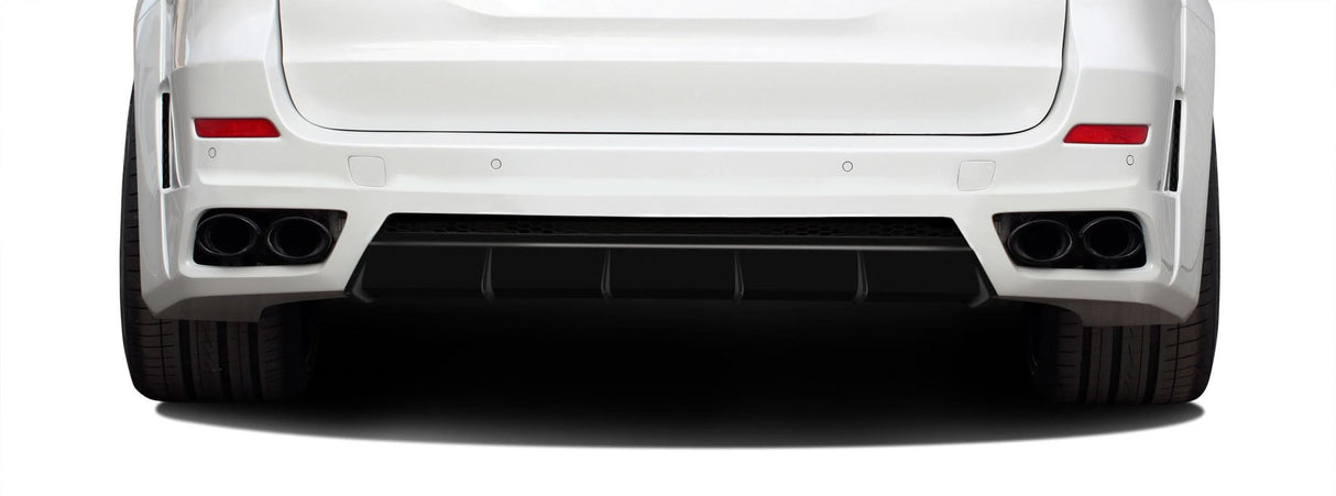 2014-2018 BMW X5 AF-1 Style Wide Body Rear Diffuser - FRP