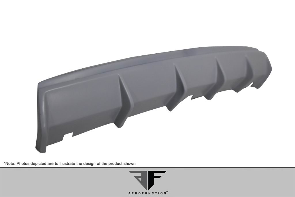 2014-2018 BMW X5 F15 AF-1 Wide Body Rear Diffuser ( GFK ) - 1 Piece (S)