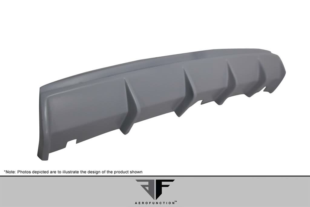 2014-2018 BMW X5 AF-1 Style Wide Body Rear Diffuser - FRP