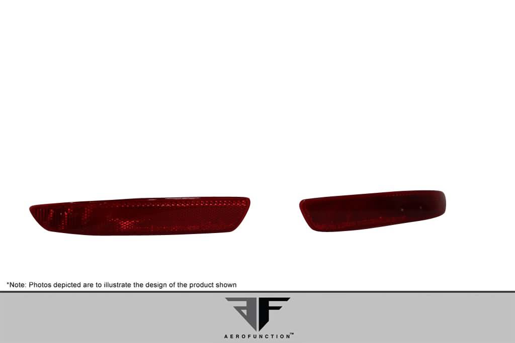 2014-2018 BMW X5 AF-1 Style Wide Body Reflective Caps - 2 Piece