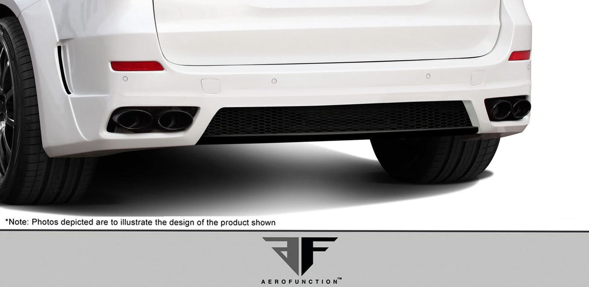 2014-2018 BMW X5 AF-1 Style Wide Body Reflective Caps - 2 Piece