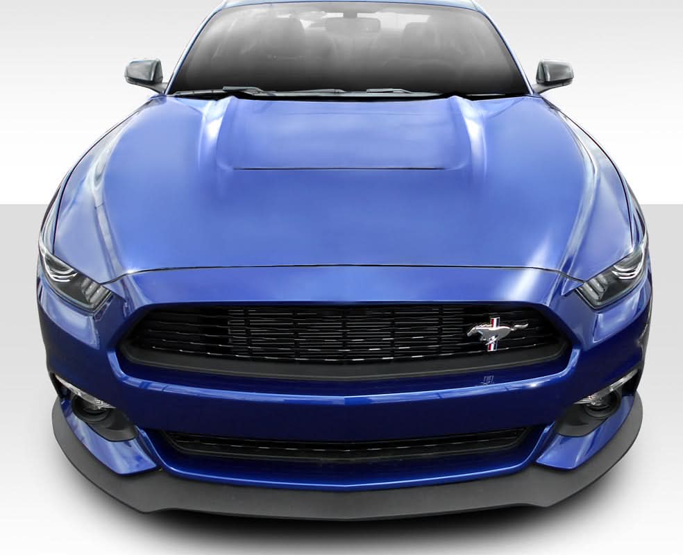 2015-2017 Ford Mustang GT350 Look Hood - 1 Piece - FRP
