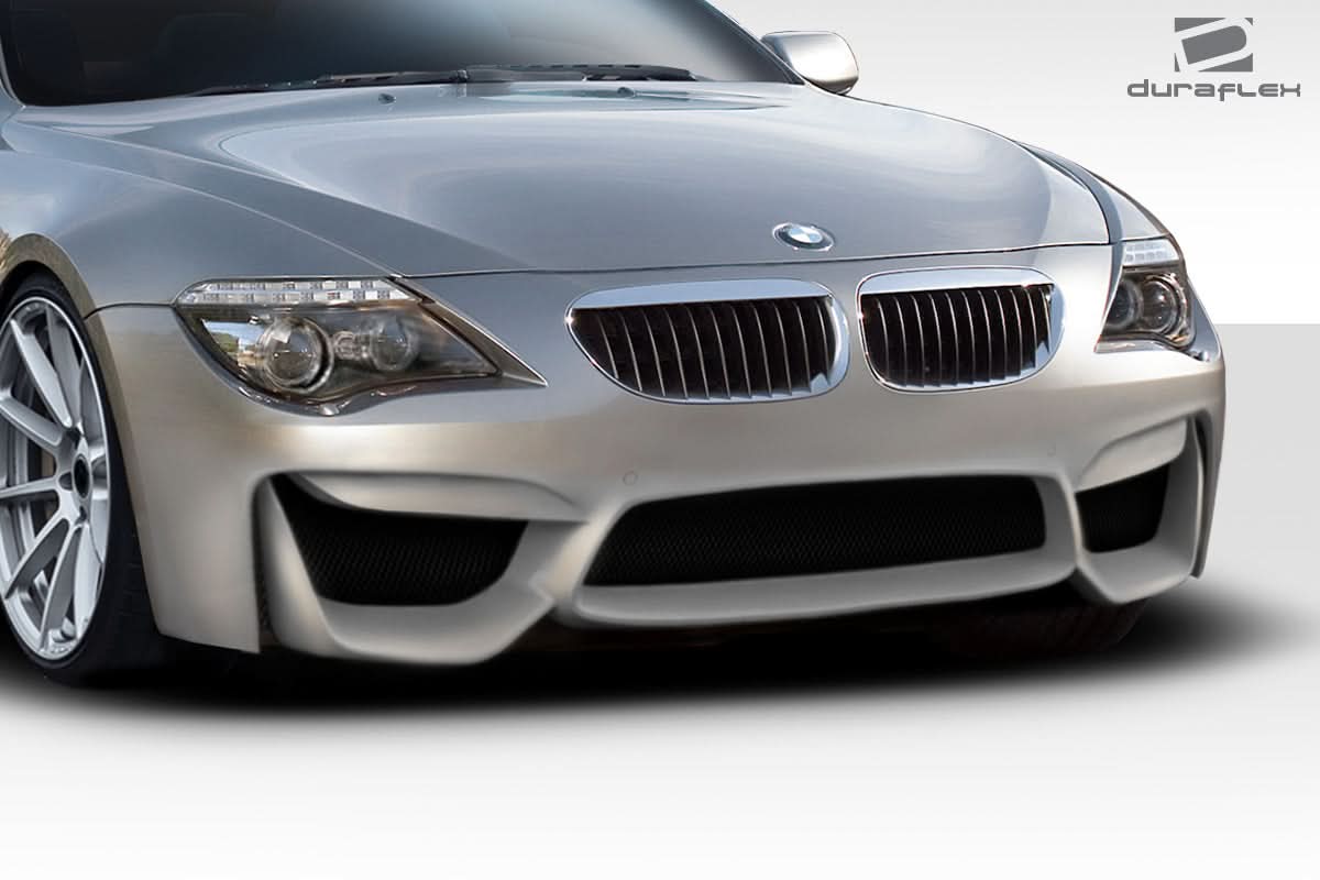 2004-2010 BMW 6 Series E63 E64 M4 Look Front Bumper Cover - FRP