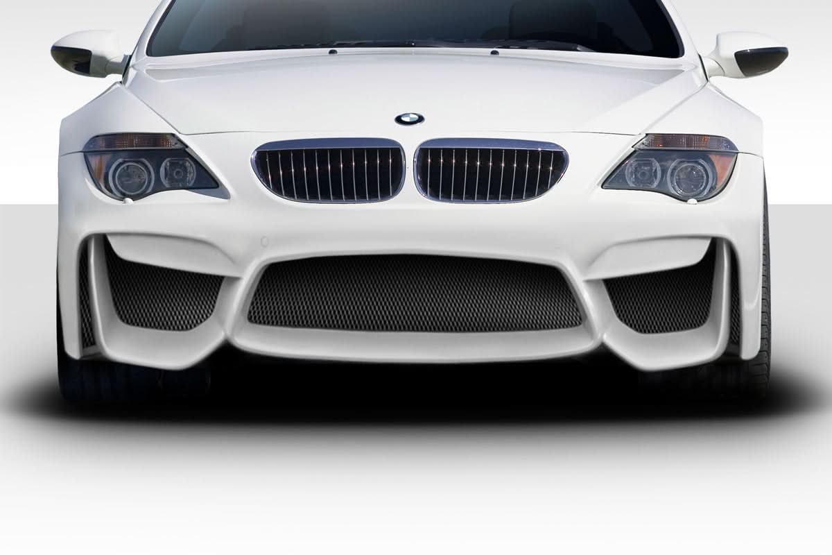 2004-2010 BMW 6 Series E63 E64 M4 Look Front Bumper Cover - FRP