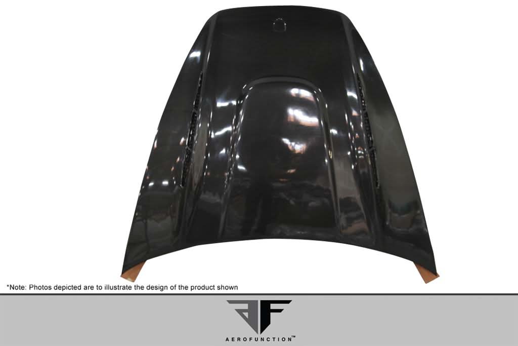 2011-2014 Porsche Cayenne AF-3 Style Hood - Carbon Fiber