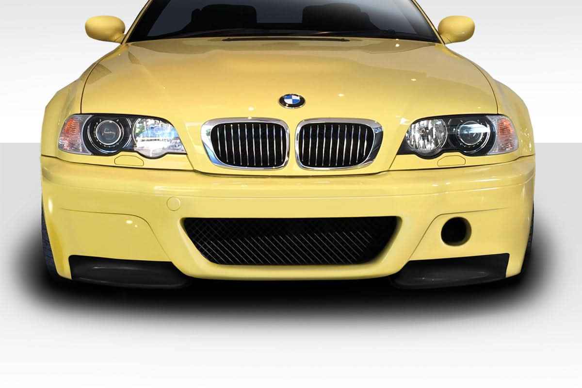 2001-2006 BMW M3 CSL Look Front Bumper Cover - FRP