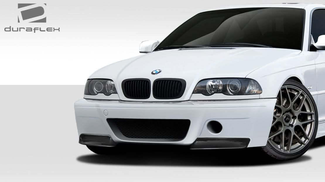 2000-2006 BMW 3 Series E46 CSL Look Front Bumper Cover - FRP