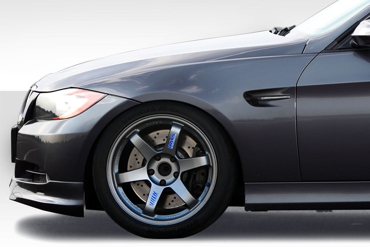 2006-2011 BMW 3 Series E90 M3 Look Fender - 2 Piece - FRP