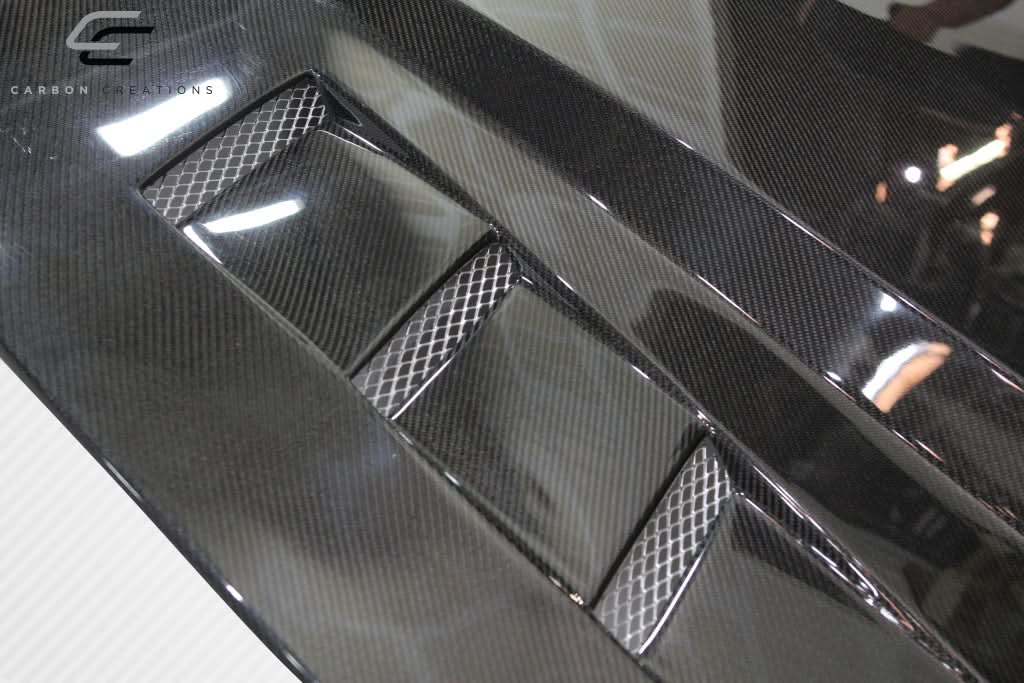 2010-2015 Chevrolet Camaro TS-1 Style Hood - Carbon Fiber