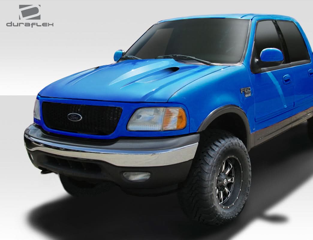 1997-2003 Ford F-150 SS Ram Air Style Hood - FRP
