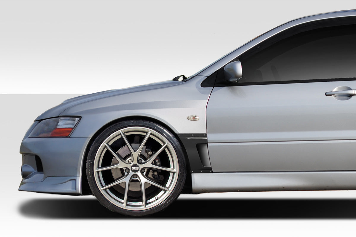 2003-2007 Mitsubishi Lancer Evolution VR-S Style Front Fenders - FRP