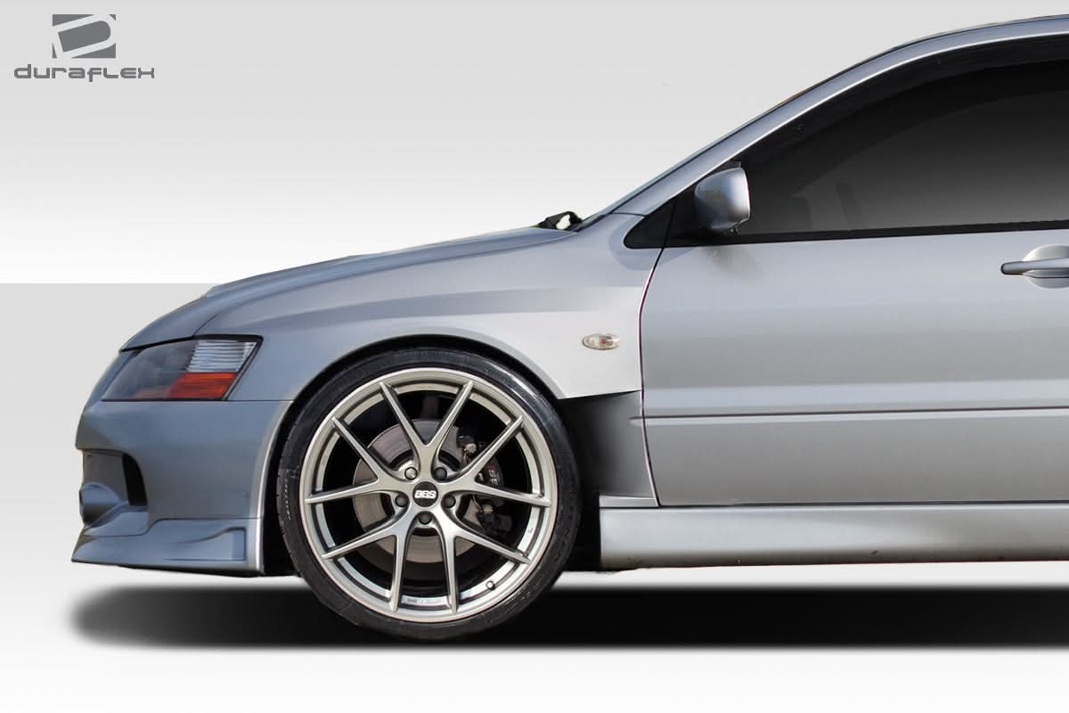 2003-2007 Mitsubishi Lancer Evolution VR-S Style Front Fenders - FRP