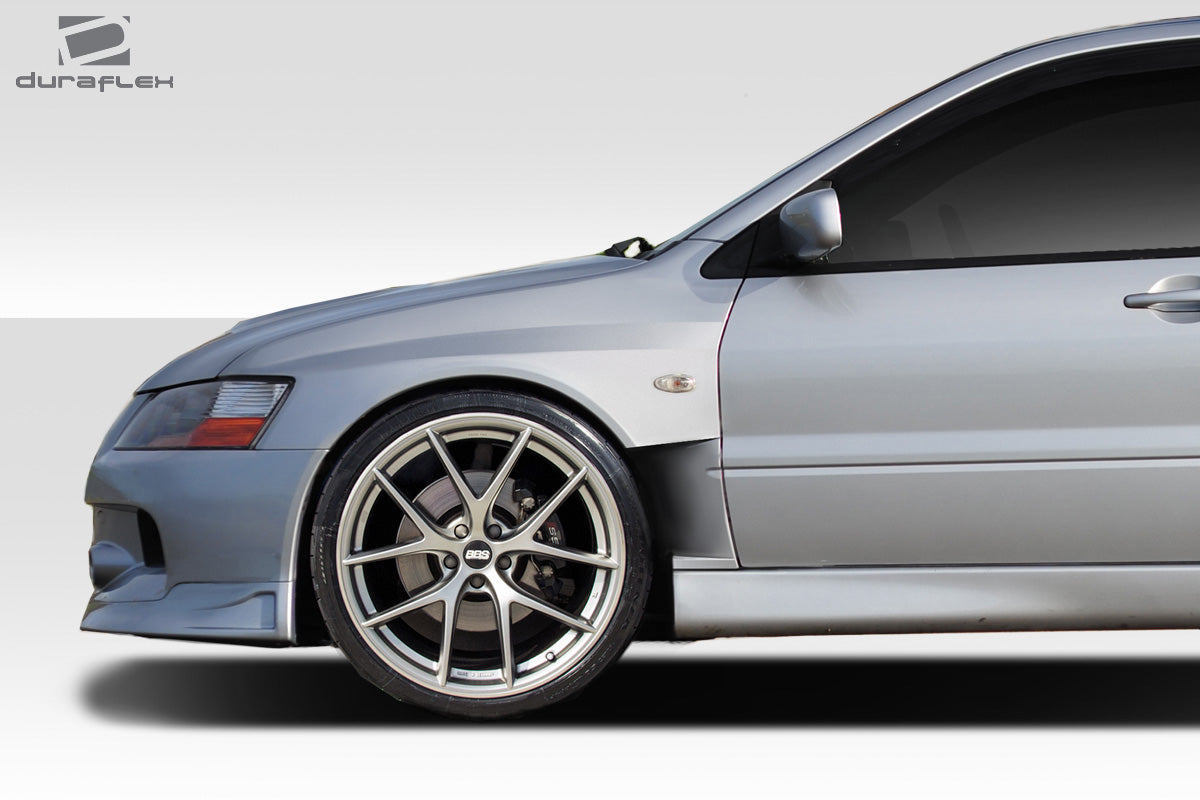 2003-2007 Mitsubishi Lancer Evolution 8 9 Duraflex VR-S Front Fenders - 4 Piece