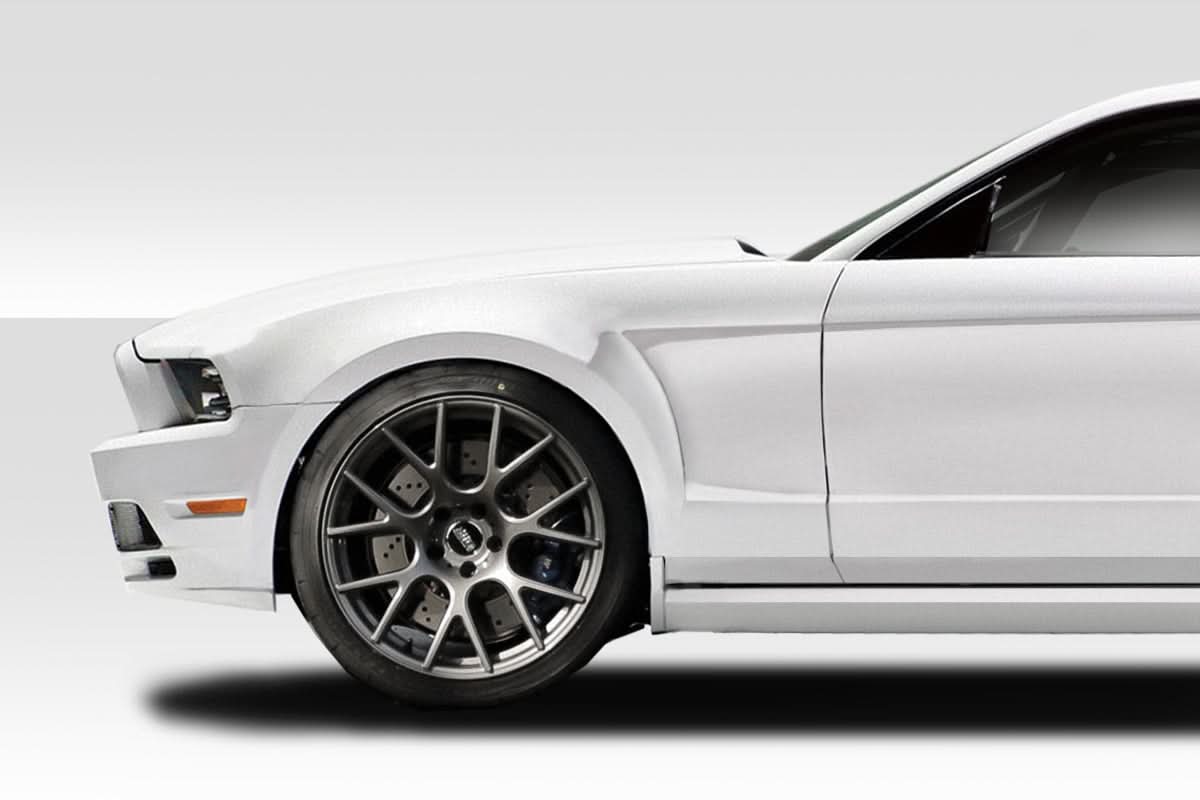 2010-2014 Ford Mustang GT Concept Style Fenders - 2 Piece - FRP