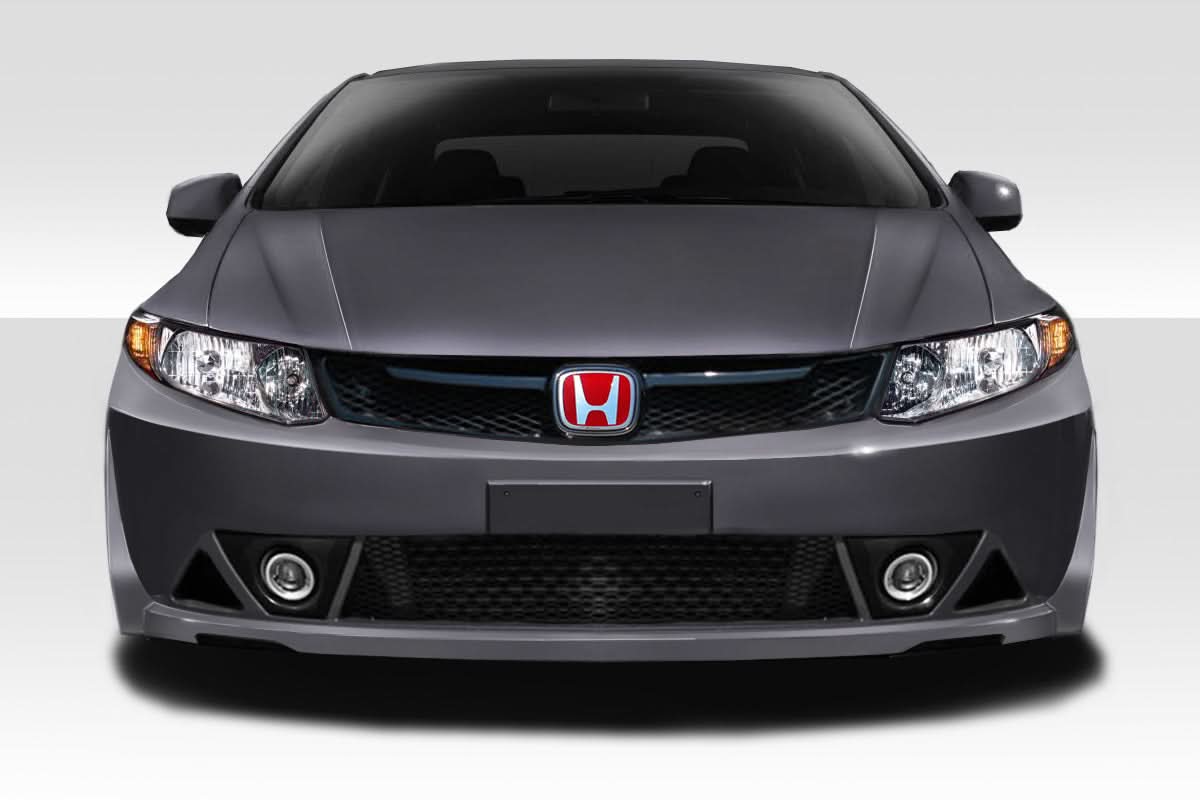 2012-2014 Honda Civic MR Style Front Bumper - FRP