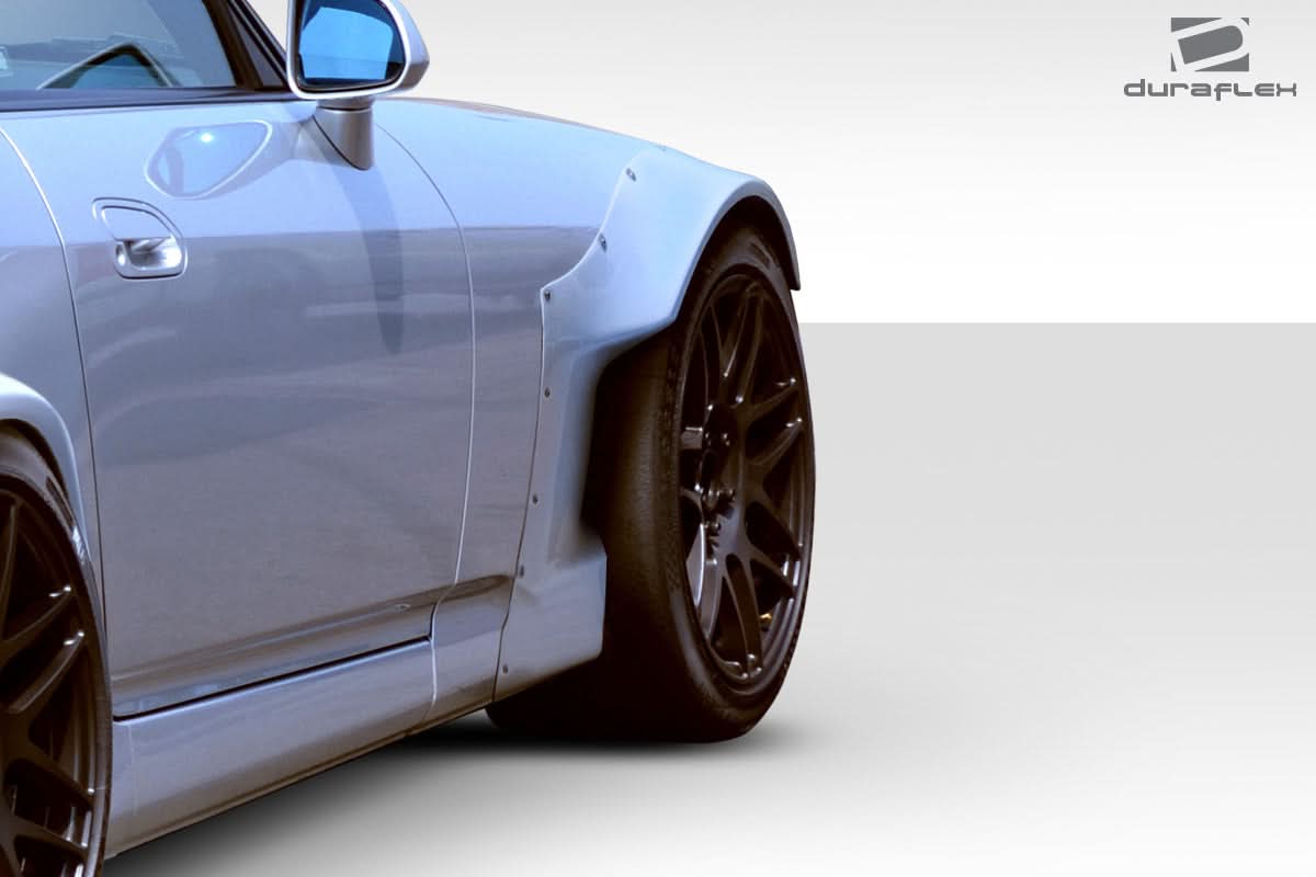2000-2009 Honda S2000 Circuit Style Front Fender Flares - 2 Piece - FRP